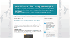 Desktop Screenshot of naturalfinance.net