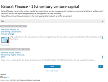 Tablet Screenshot of naturalfinance.net